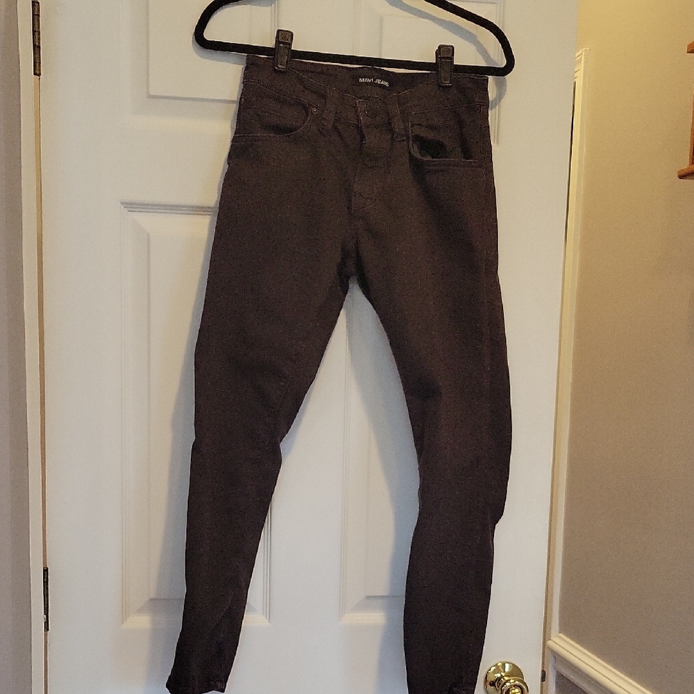 Mavi Men's Dark Gray Jake Slim Leg Jeans, Size 28/28, EUC